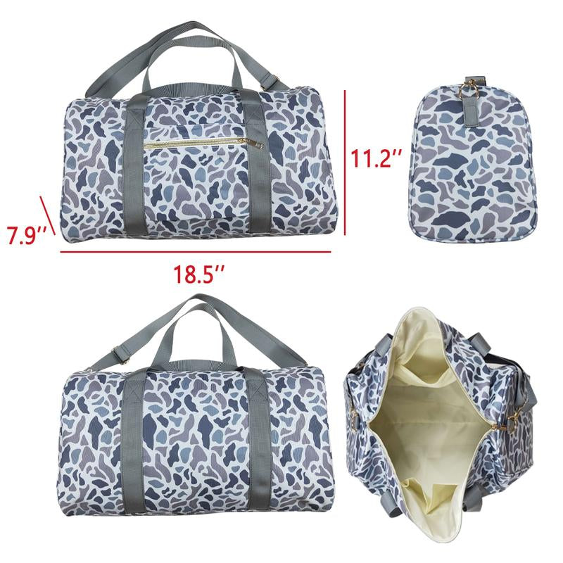Ba0262-Camouflage Gray Gym Bag Sports Backpack