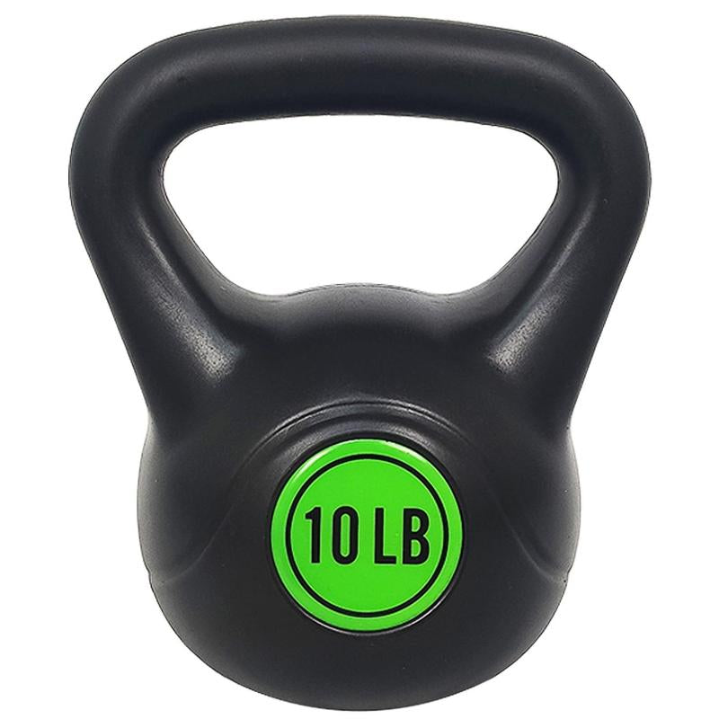Wide Grip Kettlebell Exercise Fitness Weight Set, 4-Pieces: 5Lb, 10Lb, 15Lb and 20Lb Kettlebells
