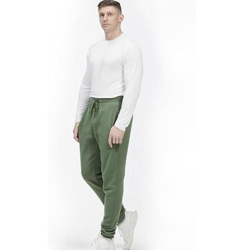 Men'S 3 Pack Fleece Active Athletic Jogger Sweatpants with Drawstring Sizes S-3XL