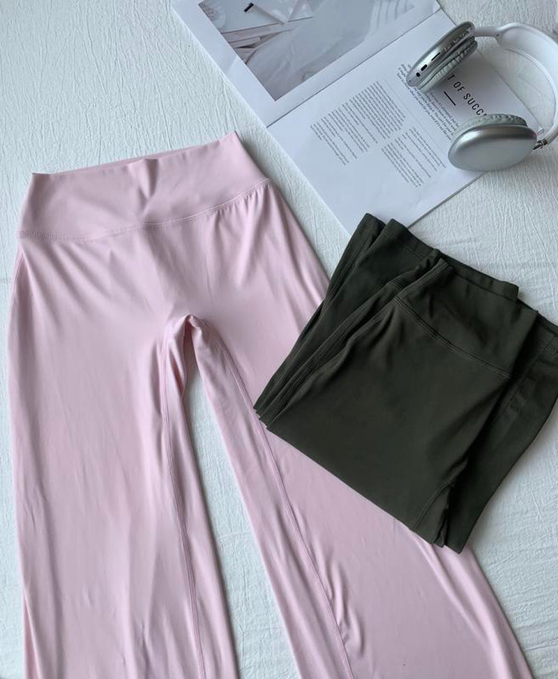DEEFY Softmotion Straight Leg Bottoms Women Workout Leggings Fitness Gym Outdoor Sports Yoga Pants