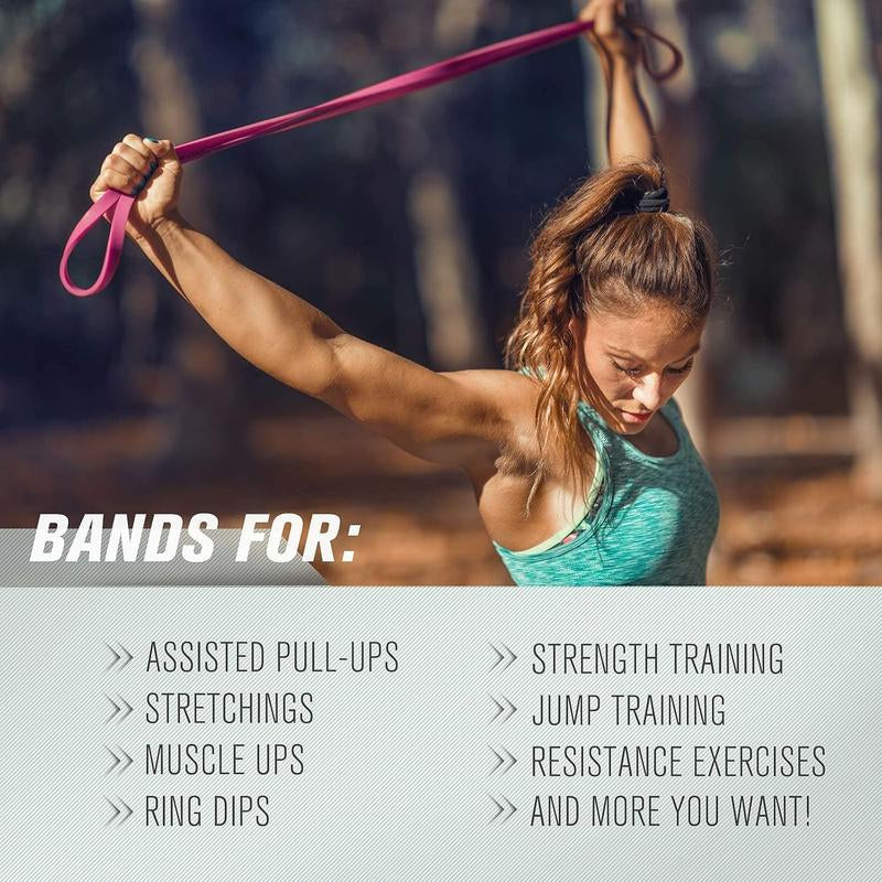 Pull up Assist Band - Resistance Band for Pull up Assistance, Resistance , Stretching, Powerlifting, Mobility