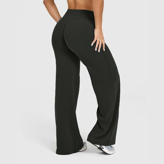 DENFY Softmotion Straight Leg Bottoms Women Workout Leggings Fitness Gym Outdoor Sports Yoga Pants