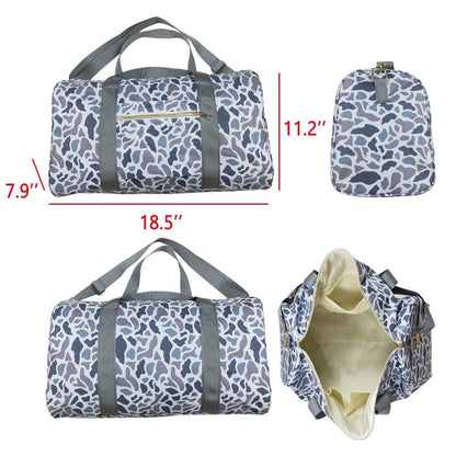 Ba0262-Camouflage Gray Gym Bag Sports Backpack