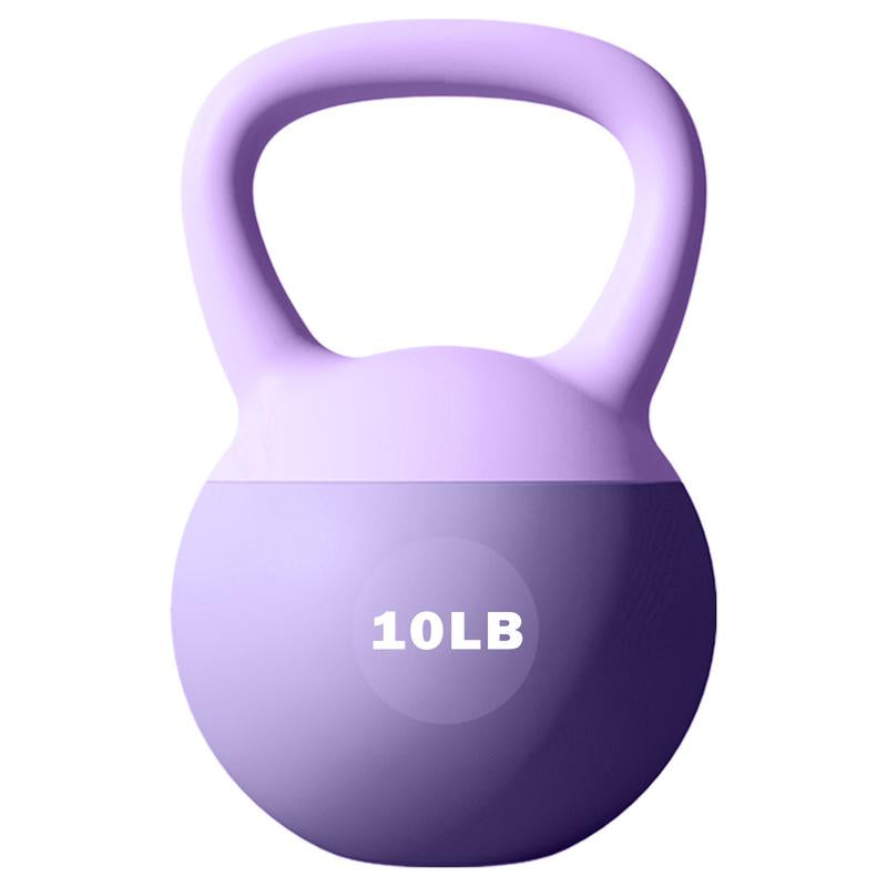 LEKÄRO Soft Kettlebell,Anti-Slip Grip with Training Gloves,Safe Strength Training Kettlebells Sets,Weightlifting Kettlebell for Home Gym,Fitness Equipment