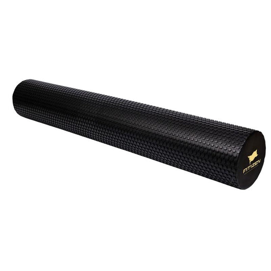 Foam Roller - Extra Large - 36 X 6 Inches - Textured for Muscle Massage, Physical Therapy, Pilates, Yoga, Exercise Equipment by Fitnation