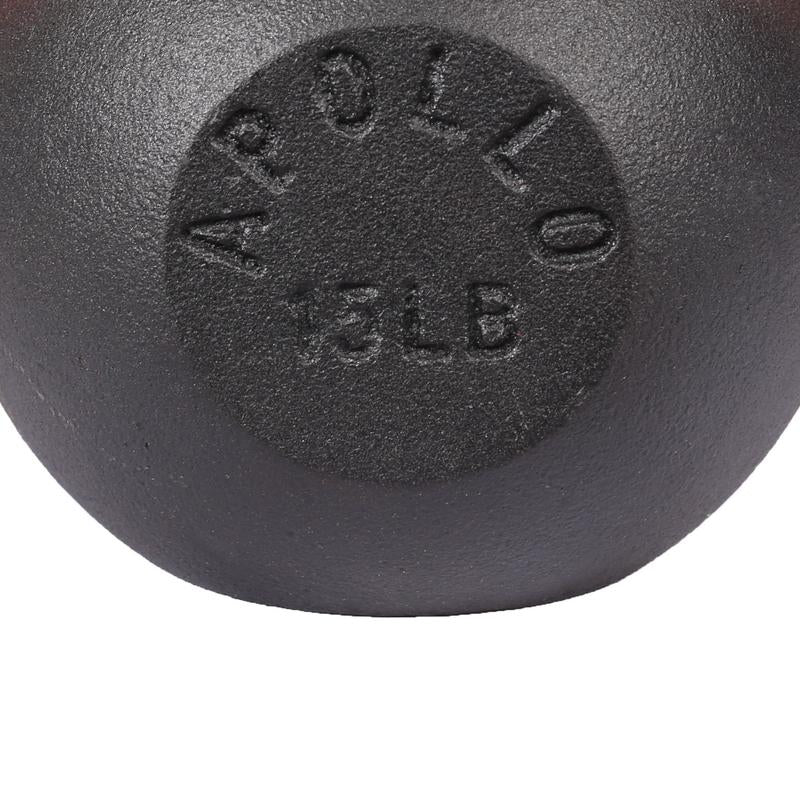 35LB Powder Coated Cast Iron Unisex Fitness Kettlebell Gym Unisex Kettlebell