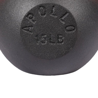 35LB Powder Coated Cast Iron Unisex Fitness Kettlebell Gym Unisex Kettlebell