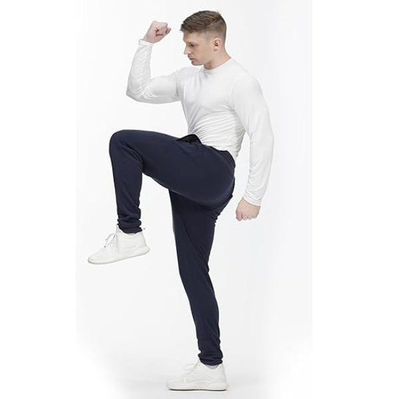 Men'S 3 Pack Fleece Active Athletic Jogger Sweatpants with Drawstring Sizes S-3XL