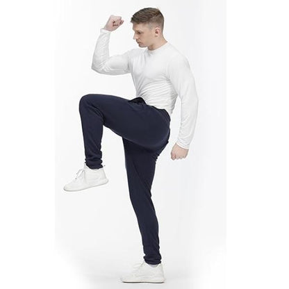 Men'S 3 Pack Fleece Active Athletic Jogger Sweatpants with Drawstring Sizes S-3XL