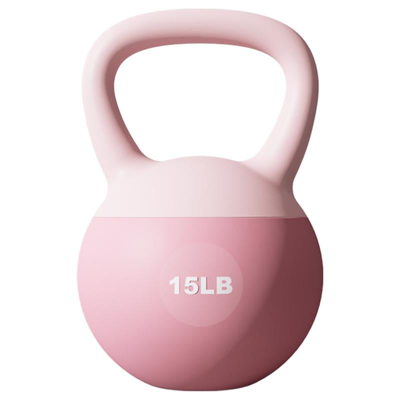 LEKÄRO Soft Kettlebell,Anti-Slip Grip with Training Gloves,Safe Strength Training Kettlebells Sets,Weightlifting Kettlebell for Home Gym,Fitness Equipment
