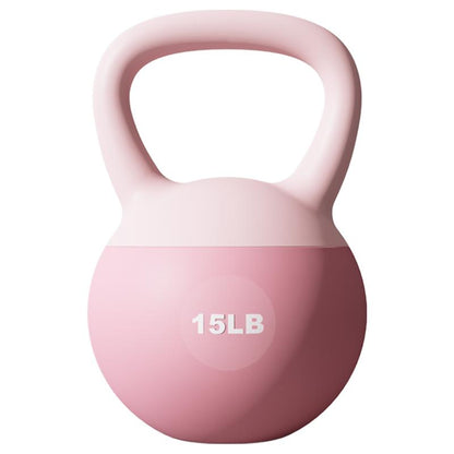 LEKÄRO Soft Kettlebell,Anti-Slip Grip with Training Gloves,Safe Strength Training Kettlebells Sets,Weightlifting Kettlebell for Home Gym,Fitness Equipment