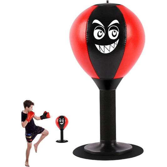 Fun Punch Rage Bag, Desktop Punching Bag, Suctions to Your Desk | Stress Buster Boxing Bag | Stress Release Punching Ball with Suction Cup, Tabletop Boxing Bag for Kids