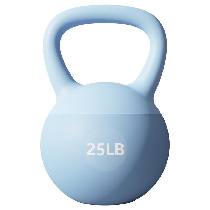 LEKÄRO Soft Kettlebell,Anti-Slip Grip with Training Gloves,Safe Strength Training Kettlebells Sets,Weightlifting Kettlebell for Home Gym,Fitness Equipment