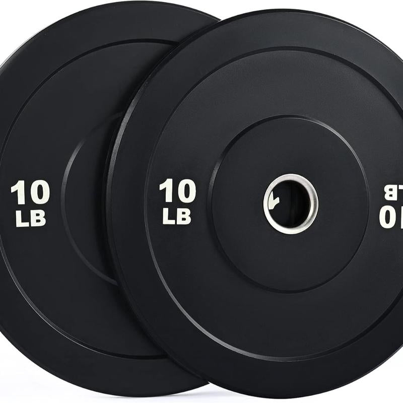 【September Restock】Zelus Weight Plate Set,Multi-Function Plate Set Twin 2" Bumper Plates, Olympic Weight Set with Rubber Barbell Dumbbell Plates Stainless Steel Inserts for Pro or Home/Outdoorfun Gym,Fitness,All Seasons,Gift Idea