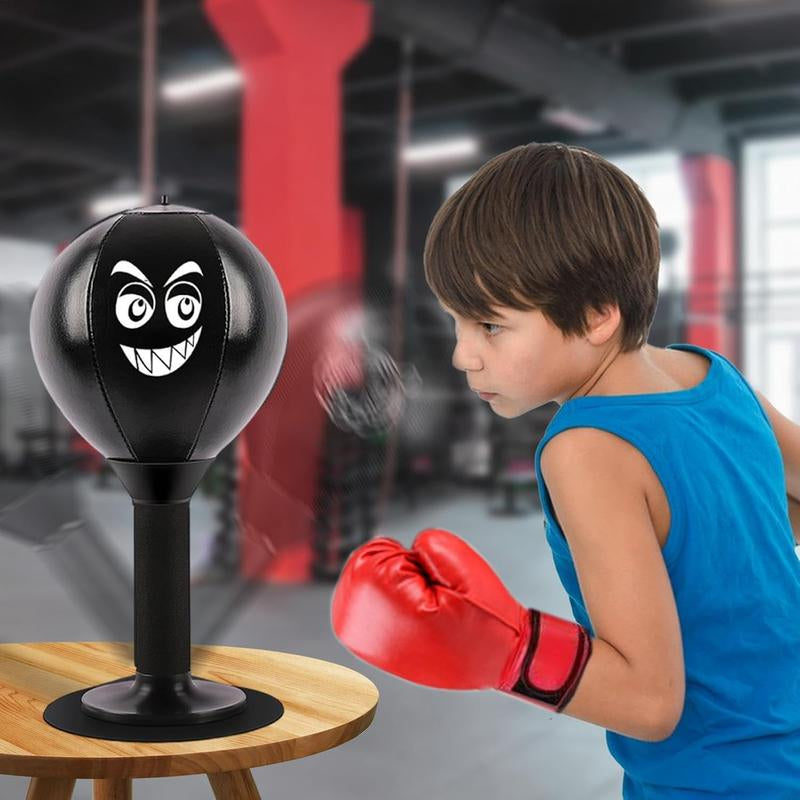 Fun Punch Rage Bag, Desktop Punching Bag, Suctions to Your Desk | Stress Buster Boxing Bag | Stress Release Punching Ball with Suction Cup, Tabletop Boxing Bag for Kids