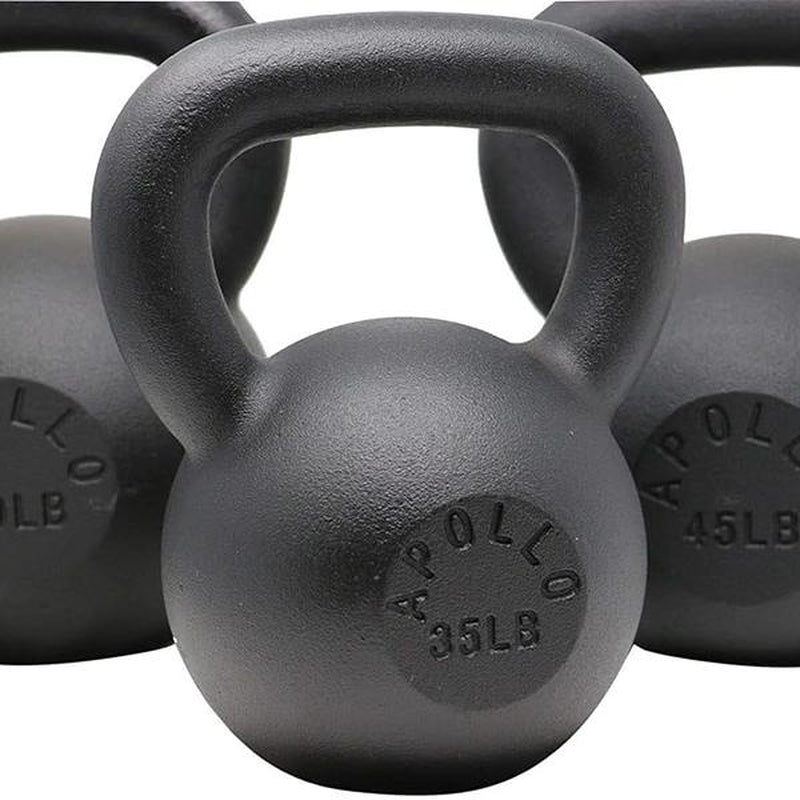 10LB Powder Coated Cast Iron Unisex Fitness Kettlebell Gym Unisex Kettlebell