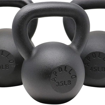 10LB Powder Coated Cast Iron Unisex Fitness Kettlebell Gym Unisex Kettlebell