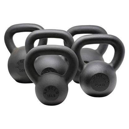 10LB Powder Coated Cast Iron Unisex Fitness Kettlebell Gym Unisex Kettlebell