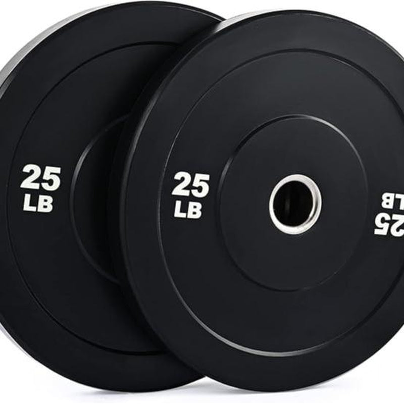 【September Restock】Zelus Weight Plate Set,Multi-Function Plate Set Twin 2" Bumper Plates, Olympic Weight Set with Rubber Barbell Dumbbell Plates Stainless Steel Inserts for Pro or Home/Outdoorfun Gym,Fitness,All Seasons,Gift Idea
